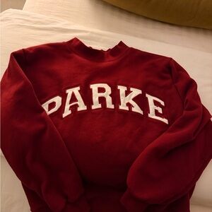 Parke Women's Varsity Mockneck Maroon